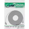 InLine Patch kabel płaski, U/FTP, Cat.8.1, TPE bezhalogenowy, szary, 5m