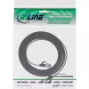 Płaski kabel krosowy InLine, U/FTP, kat. 8.1, TPE bezhalogenowy, czarny, 3 m