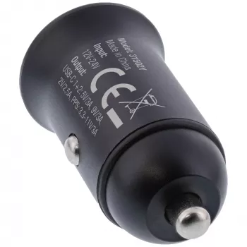 InLine samochodowy zasilacz USB z Power Delivery, 2x USB-C, czarny