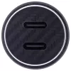InLine samochodowy zasilacz USB z Power Delivery, 2x USB-C, czarny