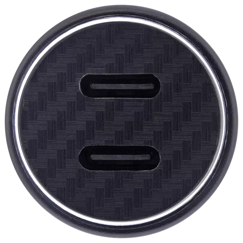 InLine samochodowy zasilacz USB z Power Delivery, 2x USB-C, czarny