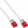 InLine płaski Ultraslim Patch kabel U/UTP Cat.6 Gigabit ready biały 15m