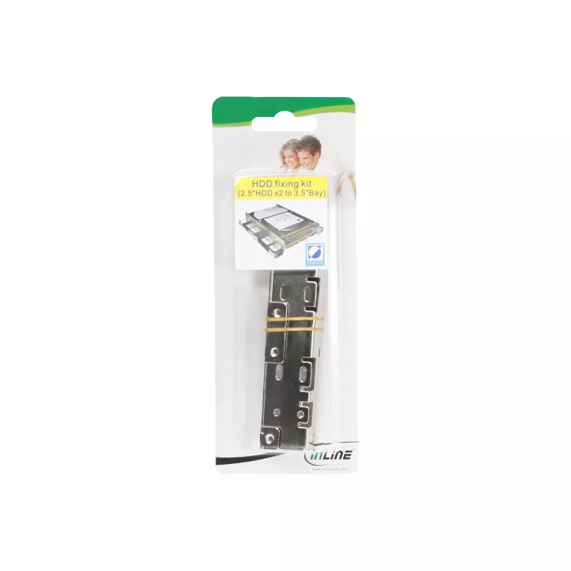 InLine Zestaw adaptera 2,5 inch HDD/SSD na 3,5 inch – tylko uchwyt i śruby
