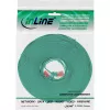Płaski kabel krosowy InLine Ultra cienki U/UTP kat.6 Gigabit ready zielony 5m