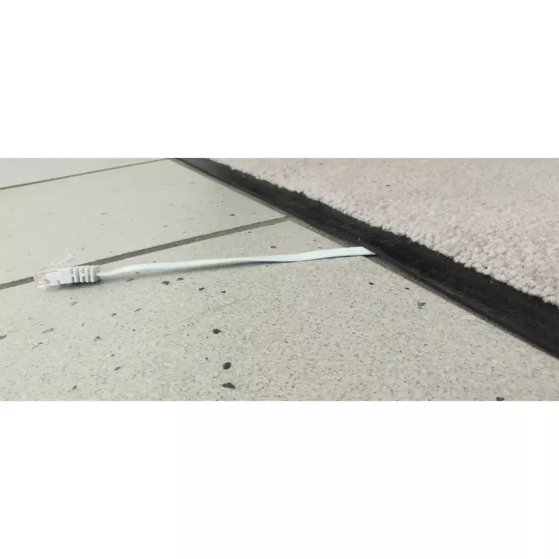 Płaski ultracienki kabel krosowy InLine U/UTP kat.6, gotowy do Gigabit Ethernet, czarny, 5 m