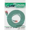 InLine Płaski Ultracienki Kabel Krosowy U/UTP Kat.6 gotowy do Gigabit Ethernet zielony 2m