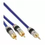 InLine Audio kabel Premium 2x RCA męski / 3,5 mm męski pozłacany 7 m