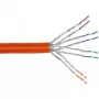 InLine dwużyłowy kabel instalacyjny S/FTP PiMF Kat.7a AWG23 1200MHz, LSOH, 50m