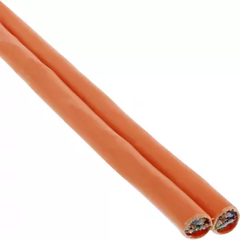 InLine Duplex Installation kabel S/FTP PiMF Cat.7a AWG23 1200MHz, LSOH, 300m