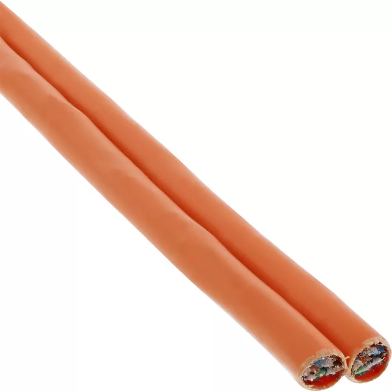 InLine Duplex Installation kabel S/FTP PiMF Cat.7a AWG23 1200MHz, LSOH, 500m