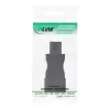 InLine Adapter zasilacza IEC 60320 C14 / C7, 3-pinowe urządzenie IEC na 2-pinowe