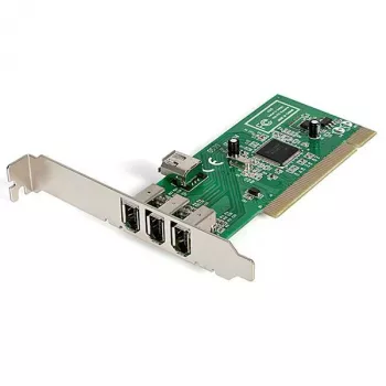 StarTech.com 4-portowa karta adaptera FireWire PCI 1394a - 3 zewnętrzne 1 wewnętrzny