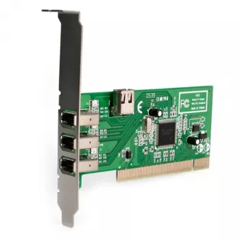 StarTech.com 4-portowa karta adaptera FireWire PCI 1394a - 3 zewnętrzne 1 wewnętrzny