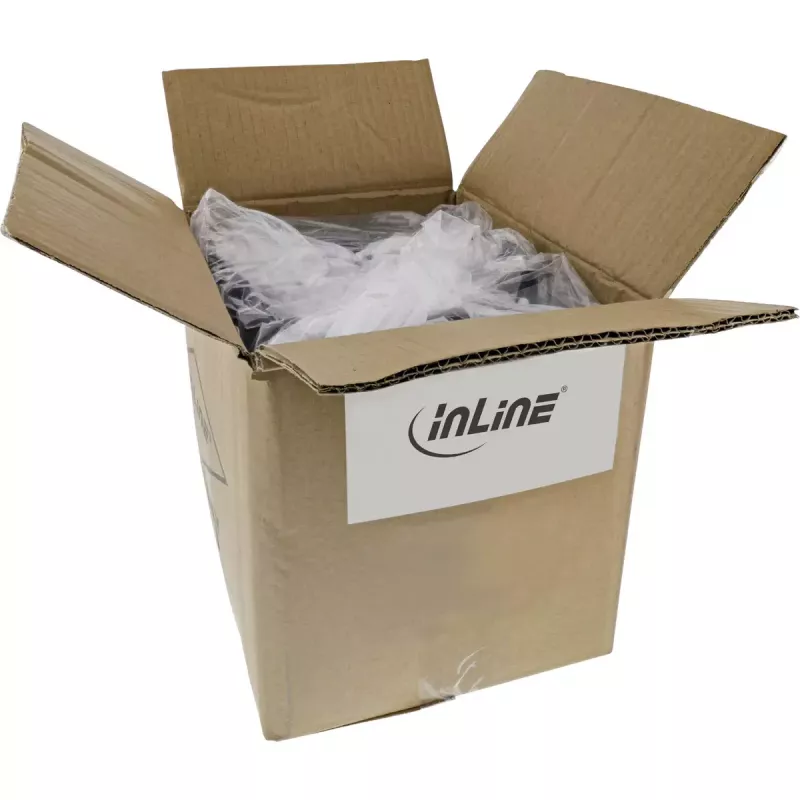 Przedłużacz kabla InLine USB 3.0, wtyk/gniazdo A, czarny, 1 m, 5 Gbit/s