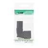Zasilacz adapter InLine IEC 60320 C14/C13, kątowy góra/dół, 3-pin. Urządzenie IEC