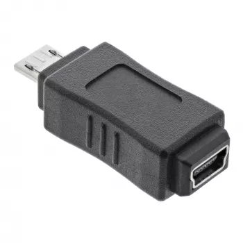 InLine Micro USB Adapter Micro-B męski / Mini USB 5 Pin żeński