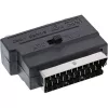 Adapter InLine Scart, męski SCART / 3x RCA i S-VHS, wejście/wyjście wideo