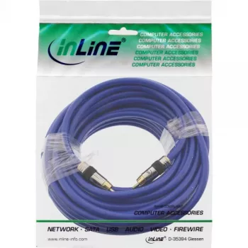 InLine Premium RCA Video & Digital Audio kabel RCA męski / męski pozłacany 20m