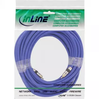 Kabel InLine Premium RCA Video i Digital Audio RCA męski / męski pozłacany 15m