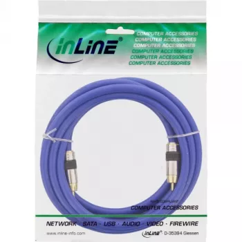 Kabel InLine Premium RCA Video i Digital Audio RCA męski / męski pozłacany 3m