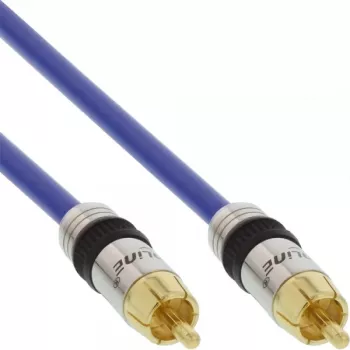 Kabel InLine Premium RCA Video & Digital Audio RCA męski / męski pozłacany 2 m
