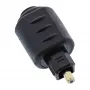 Sprzęgacz audio optyczny 3.5mm żeński / Toslink męski InLine 89907