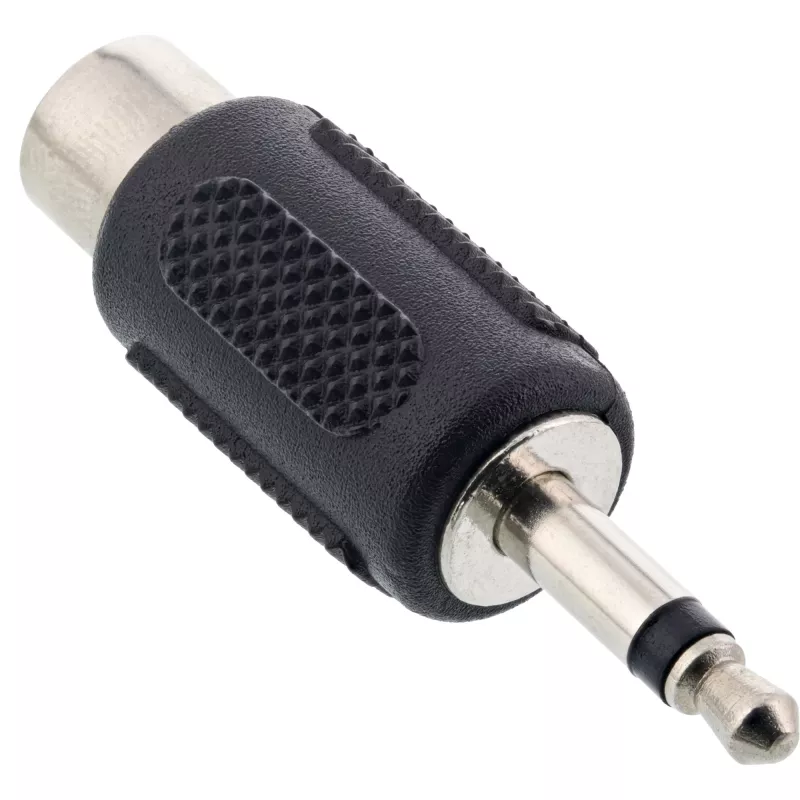 InLine Adapter audio 3,5 mm wtyk / 1x RCA mono gniazdo