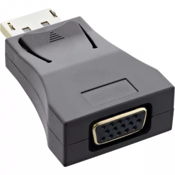 Konwerter DisplayPort InLine, wtyk DisplayPort / gniazdo VGA, FullHD/60Hz