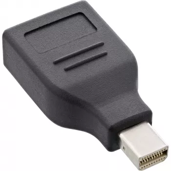Konwerter InLine DisplayPort, mini DisplayPort męski / HDMI żeński, FullHD/60Hz