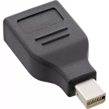 Adapter InLine DisplayPort, mini DisplayPort męski / DisplayPort żeński, 4K/60Hz
