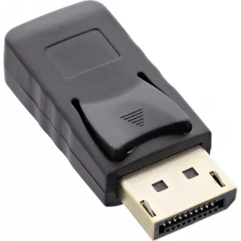 Adapter InLine DisplayPort, DisplayPort męski / mini DisplayPort żeński, 4K/60Hz