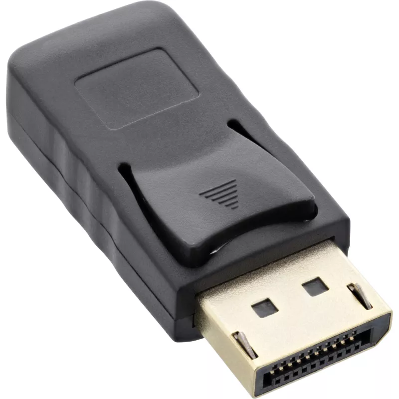 Adapter InLine DisplayPort, DisplayPort męski / mini DisplayPort żeński, 4K/60Hz