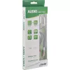 Kabel audio InLine cienki 2x RCA M/M, stereo, 3 m