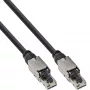 InLine Patch kabel, U/UTP, Cat.6A, bezhalogenowy, miedź AWG23, czarny 40m