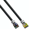 InLine Patch kabel, U/UTP, Cat.6A, bezhalogenowy, miedź AWG23, czarny 40m