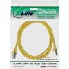 InLine Patch kabel SF/UTP Cat.5e żółty 0,25 m