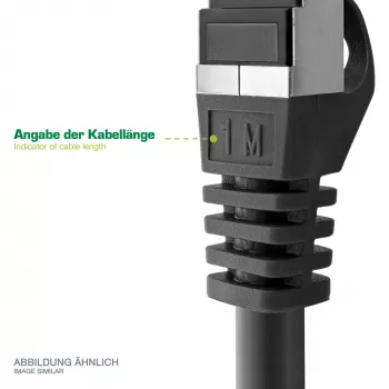 Kabel krosowy InLine SF/UTP Kat.5e biały 5m