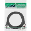 Kabel krosowy InLine S/FTP PiMF Cat.6 250MHz PVC miedź czarny 2m