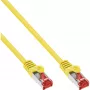 InLine Patch kabel S/FTP PiMF Cat.6 250MHz PVC miedź żółty 20m
