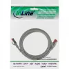 InLine Patch kabel S/FTP PiMF Cat.6 250MHz PVC miedziany szary 0,25m