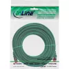 InLine Patch kabel S/FTP PiMF Cat.6 250MHz PVC miedź zielony 15m