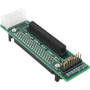 Adapter InLine SCSI SCA U320 80-pin żeński / 68-pin żeński