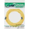 InLine Patch kabel S/FTP PiMF Cat.6A bezhalogenowy 500MHz żółty 15m