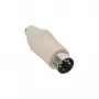 Adapter klawiatury InLine 5-pin DIN męski/PS/2 żeński 33949