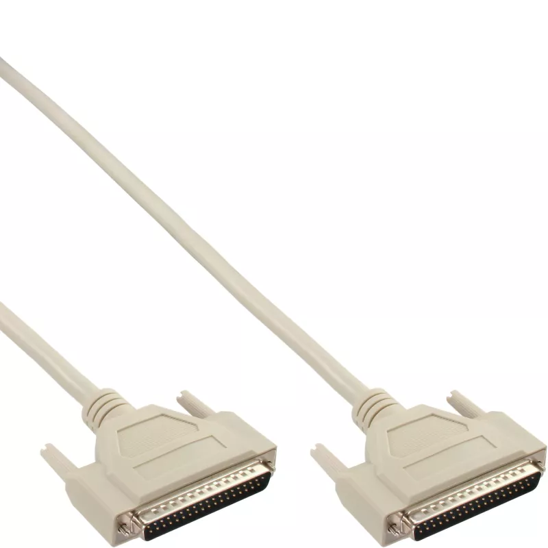 Przedłużacz szeregowy InLine 37-pin DB37 męski / męski bezpośredni 2 m