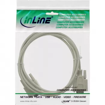 InLine kabel szeregowy DB9 męski / męski bezpośredni 5m