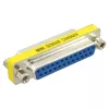 InLine Mini Gender Changer 25 Pin Sub-D żeński / żeński