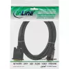 Kabel InLine DVI-D, Premium, 24+1 M/M, Dual Link, pozłacany, 3m