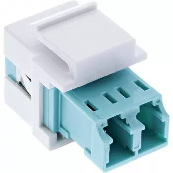 Światłowodowy adapter Keystone Snap-in InLine 89988B