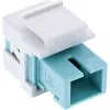 Światłowodowy adapter Keystone zatrzaskowy InLine 89988F